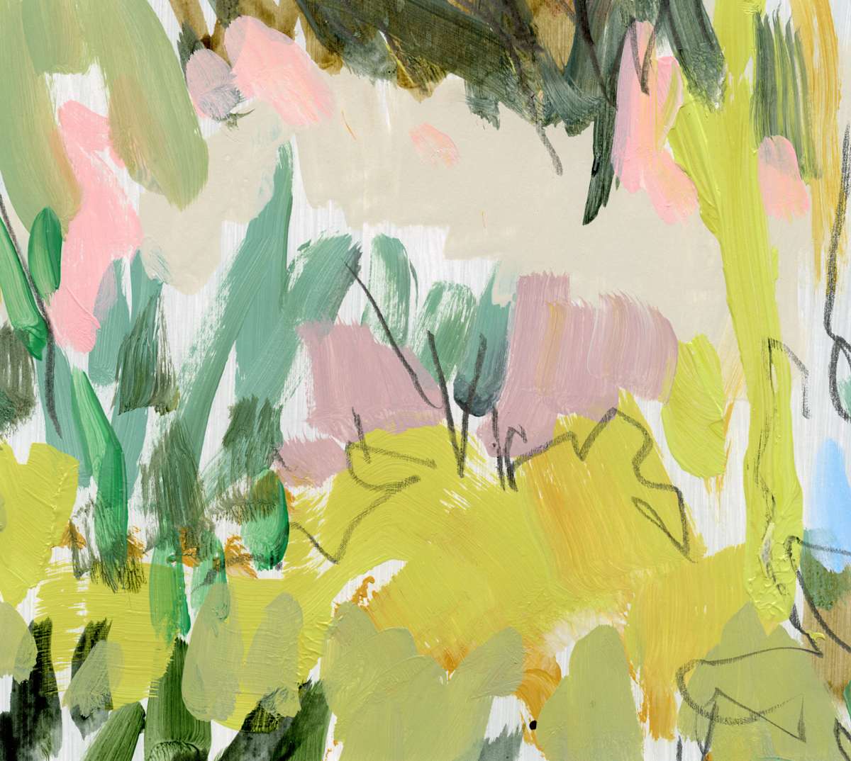 Abstracted Landscape Mini 5 by Jennifer L Mohr 