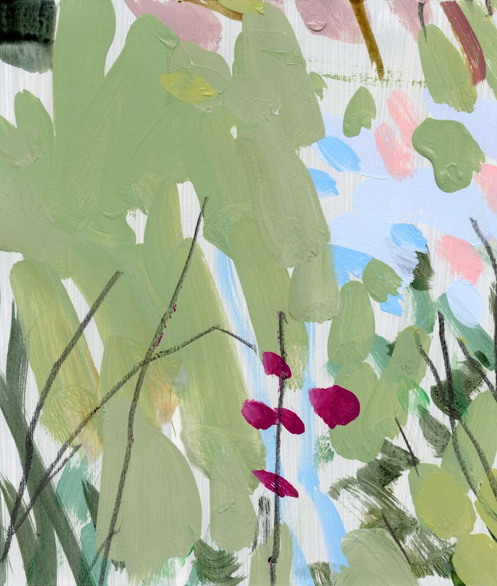 Abstracted Landscape Mini by Jennifer L Mohr 