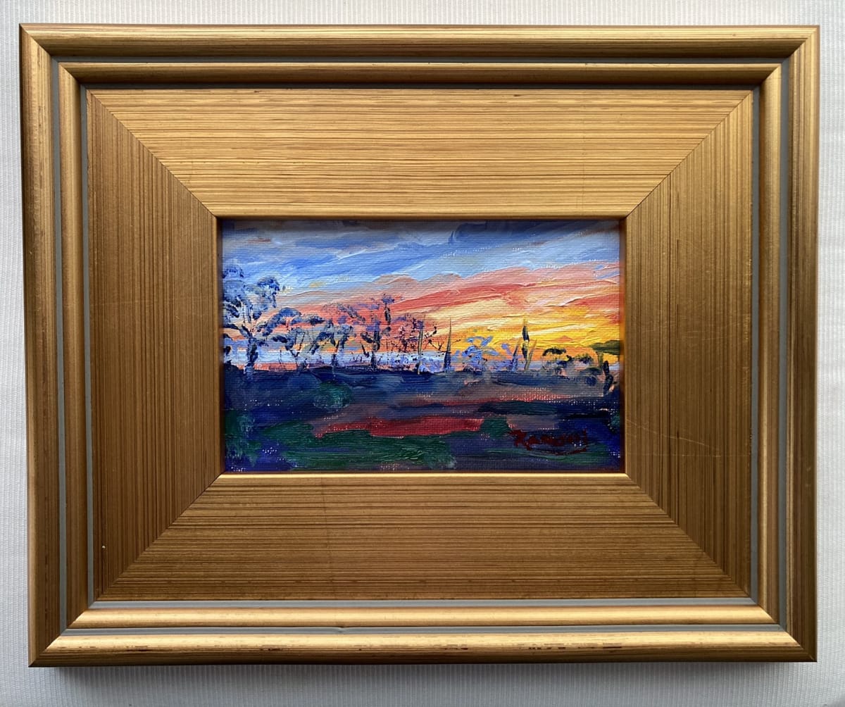 Fiery Sunset by Salina Ramsay, Image 1.