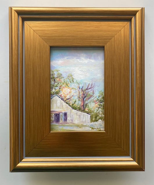 Moonrise Over Barn by Salina Ramsay, Image 1.