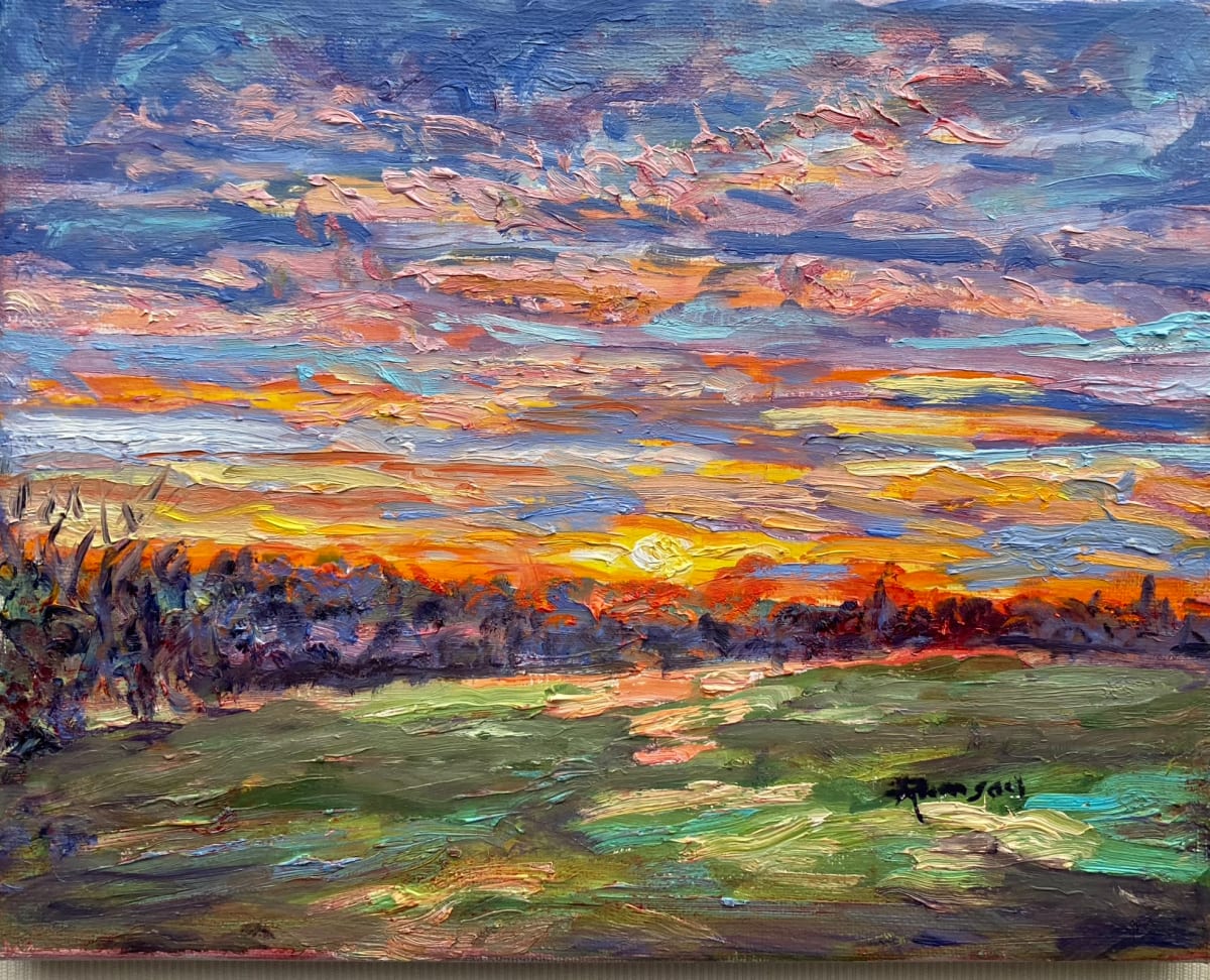 Spirit Fire Sunset by Salina Ramsay, Image 1.