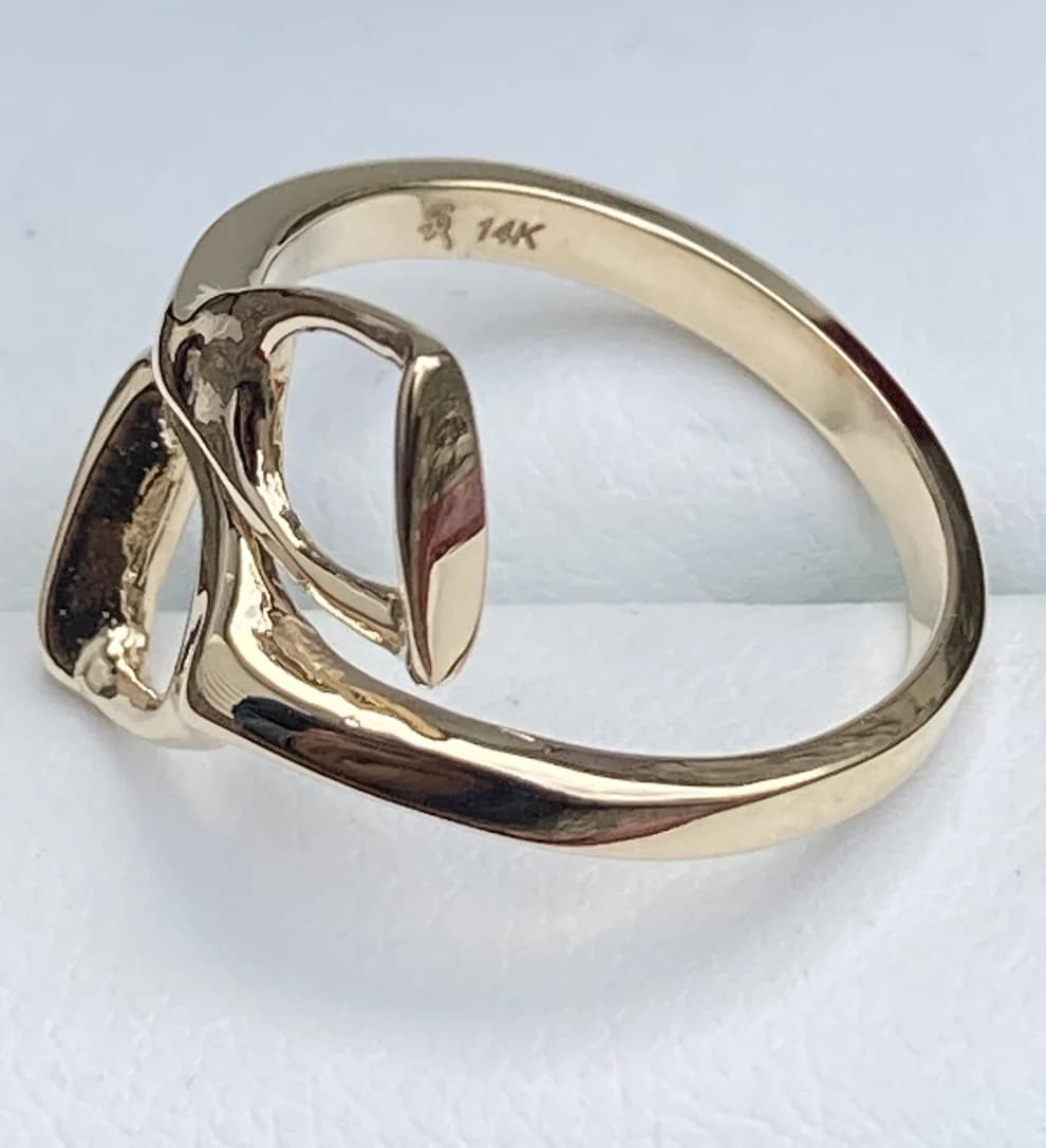 Double Stirrup Ring by Salina Ramsay 