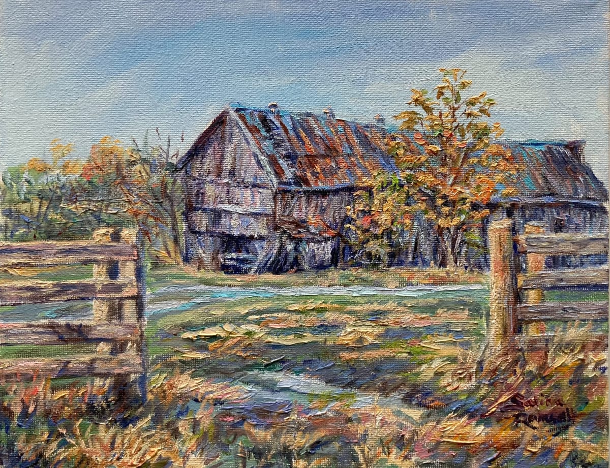 Stories To Tell by Salina Ramsay  Image: Old barns have so many stories to tell if we only listen. 