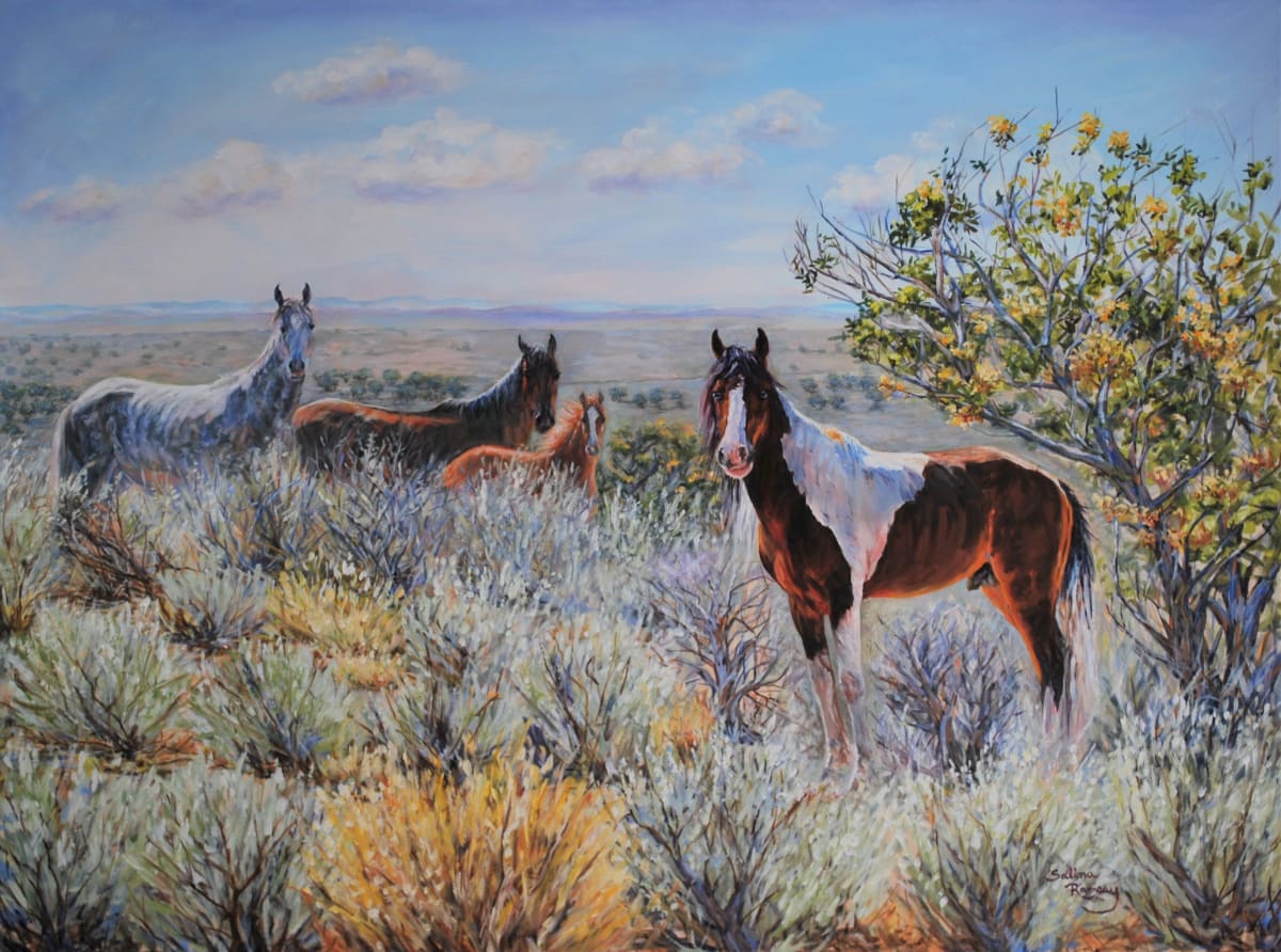 The Watchers of Chaco Canyon by Salina Ramsay 