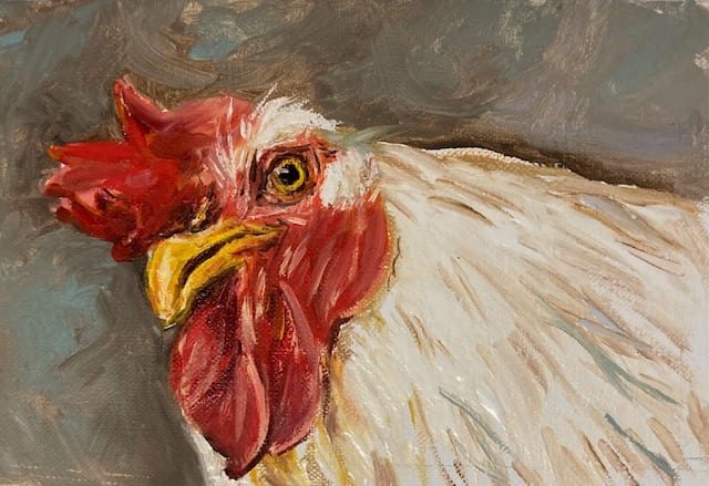 Snoopster Rooster by Salina Ramsay  Image: Snoopster Rooster