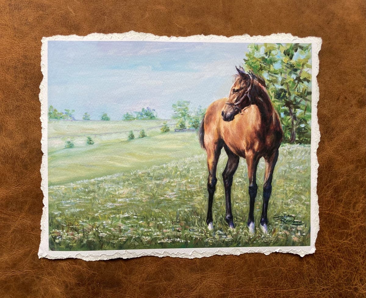 The Filly (Giclee), edition image.