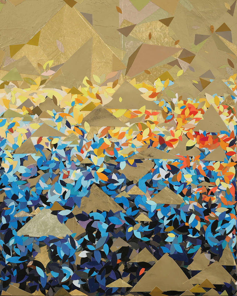 Sunset Starlings by sophia lee 