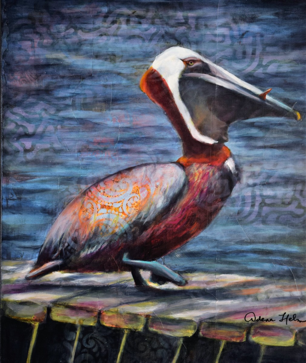 Lunch To Go by Adena  Helm Art 