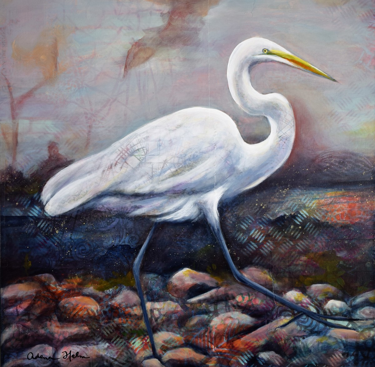 Stranger on Shore by Adena  Helm Art 