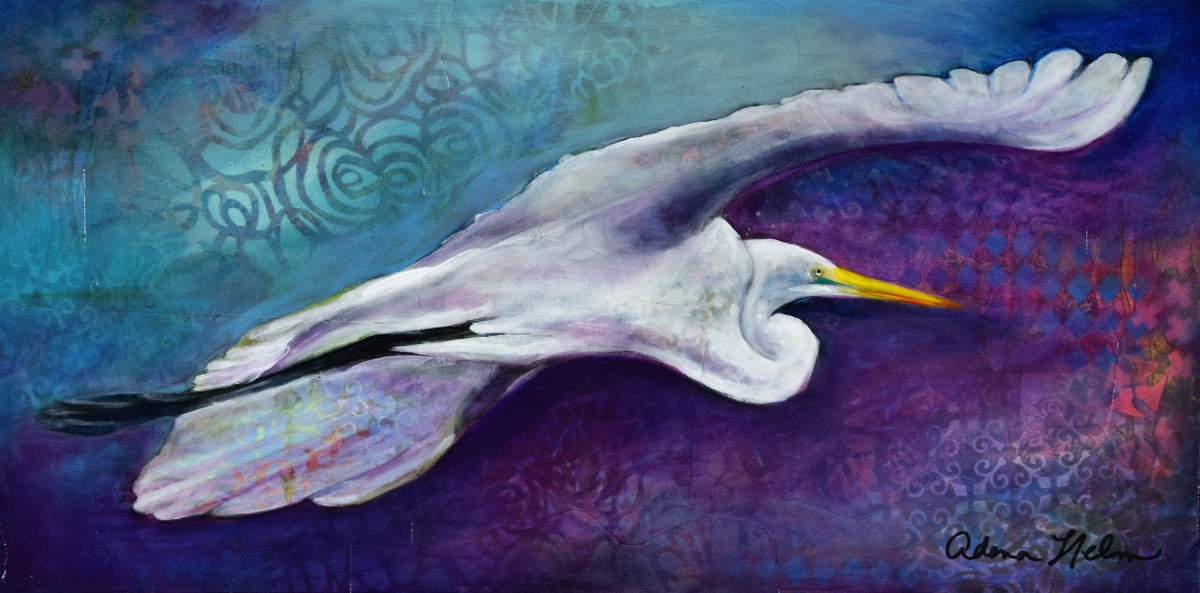 On A Breeze by Adena  Helm Art 