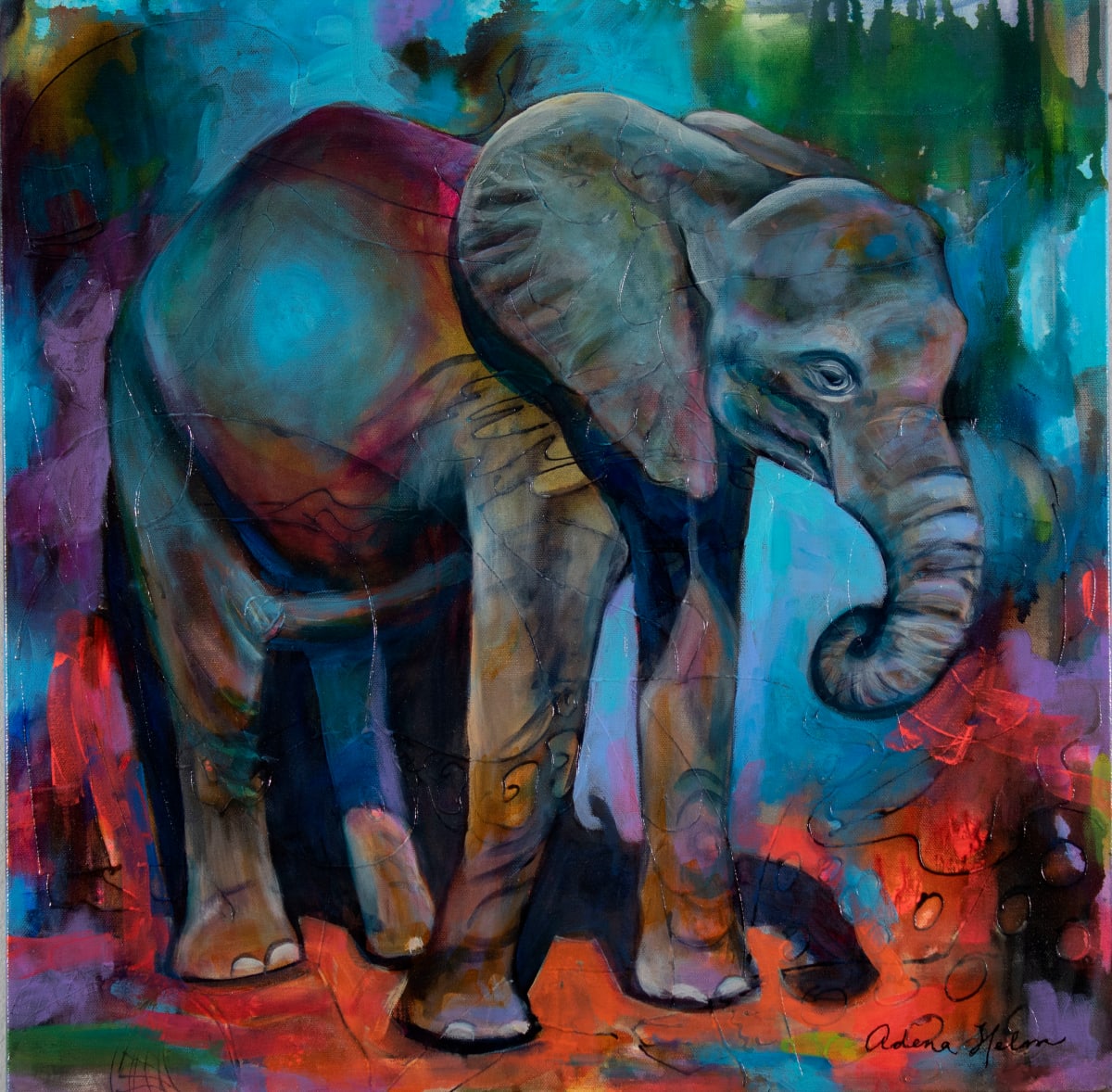Baby Jumbo by Adena  Helm Art, Image 1.