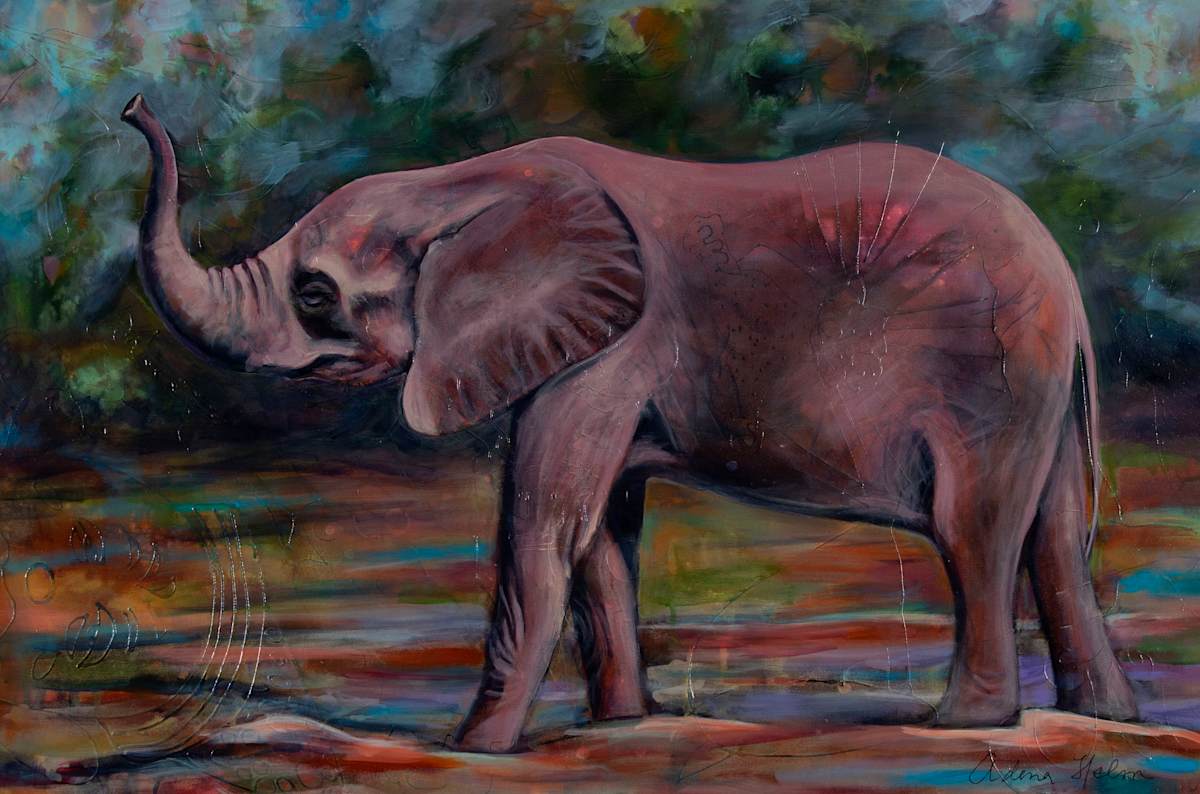 Trumpeter by Adena  Helm Art, Image 1.