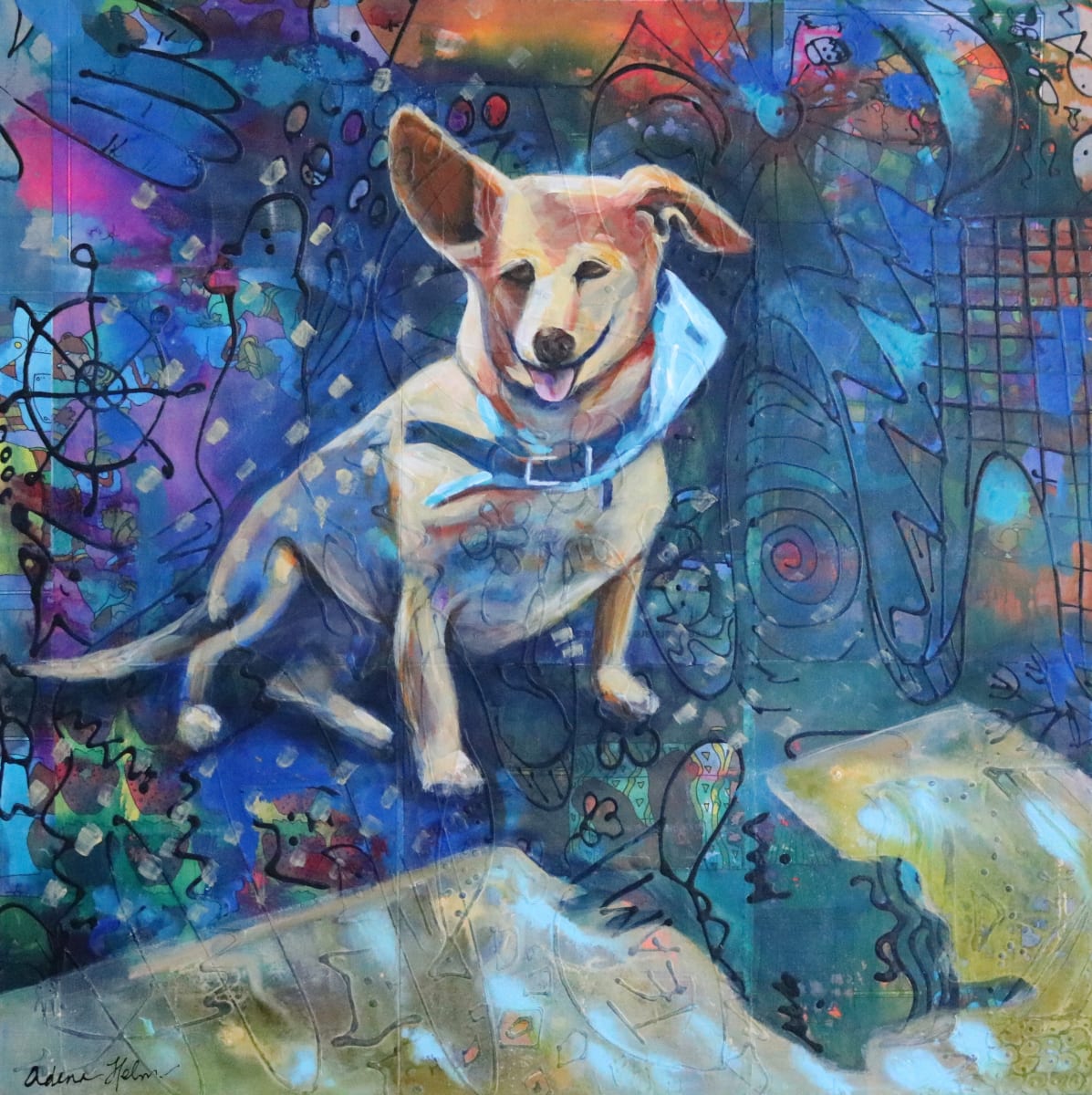 My Shadow Has A Shadow by Adena  Helm Art, Image 1.