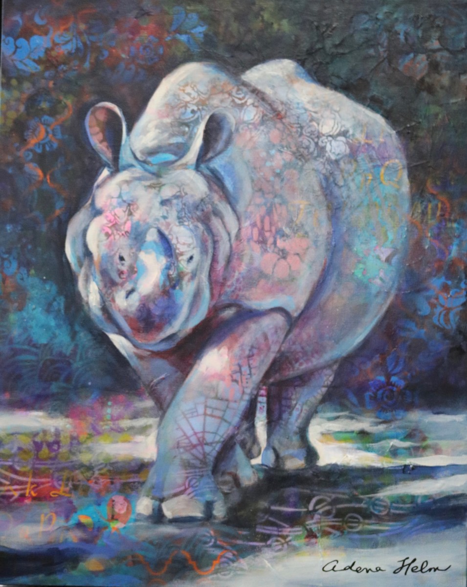 Midnight Waltz by Adena  Helm Art 