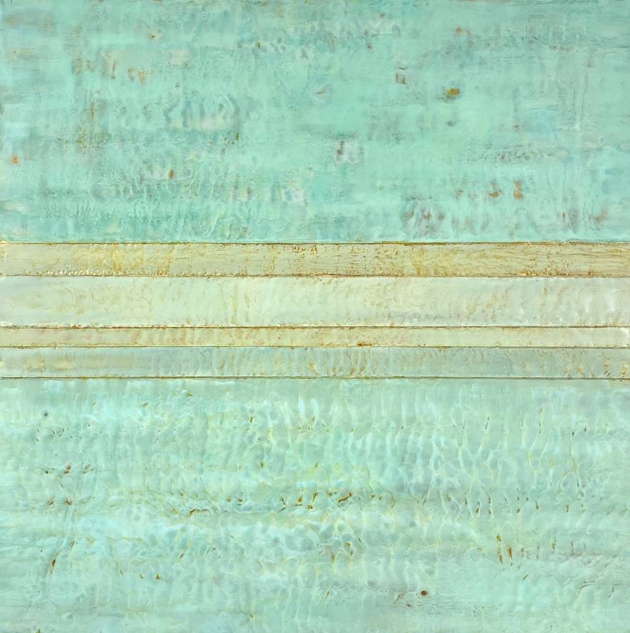 Wabi Aqua III by Brigitte Balbinot 