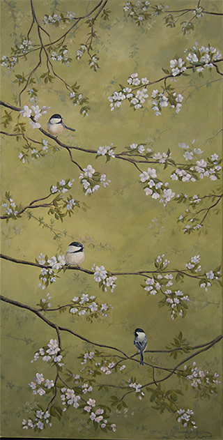 Apple Blossoms by Thomas Waters 