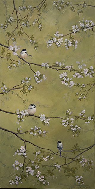 Apple Blossoms by Thomas Waters 