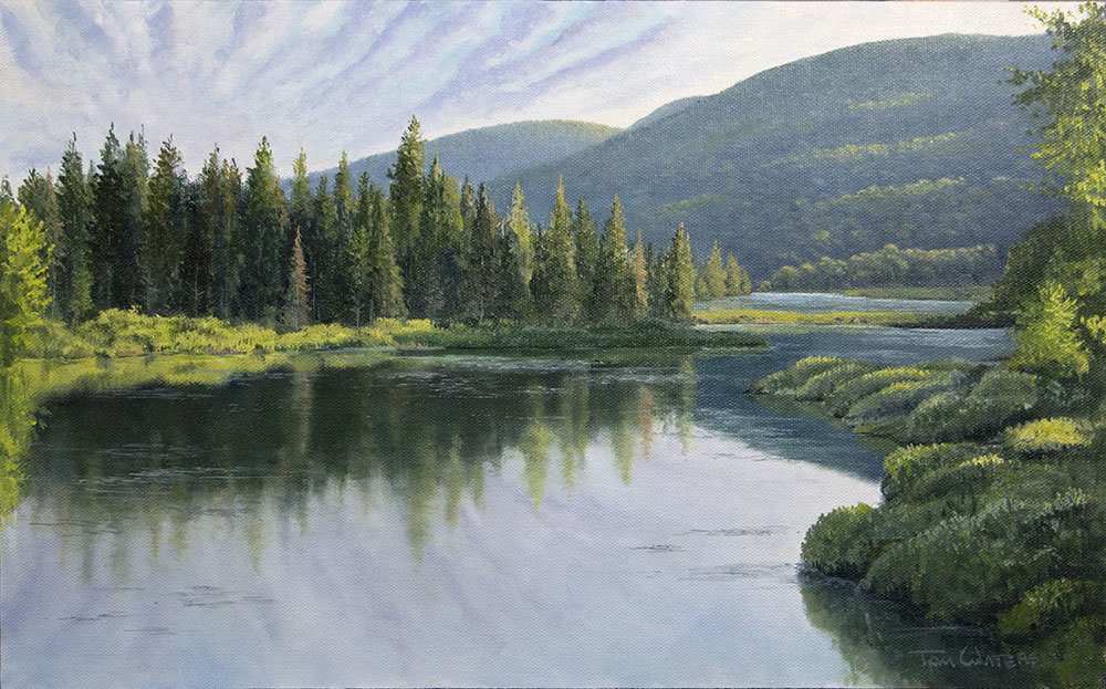 Berlin Pond (Mirror Lake) by Thomas Waters, Image 1.