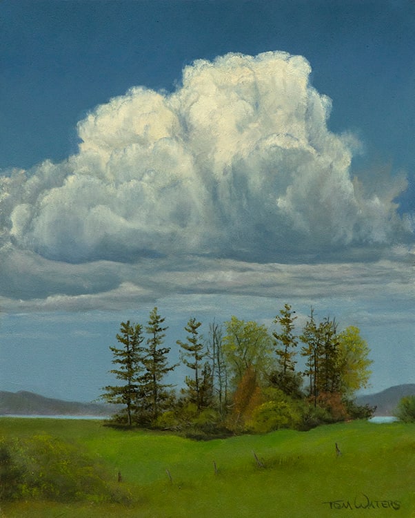Clouds Over Shelburne Farms by Thomas Waters 