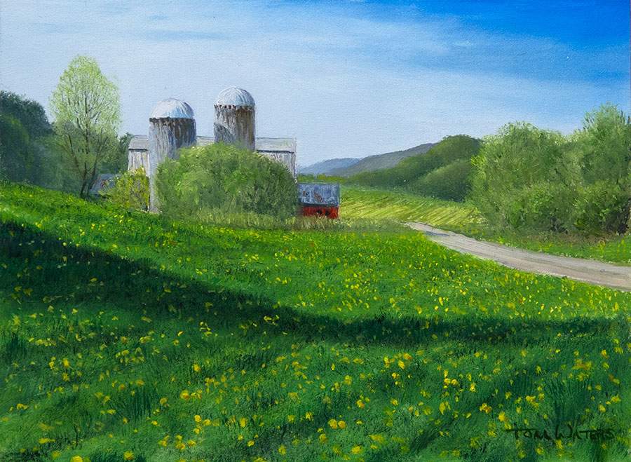 Dandelion Fields by Thomas Waters, Image 1.