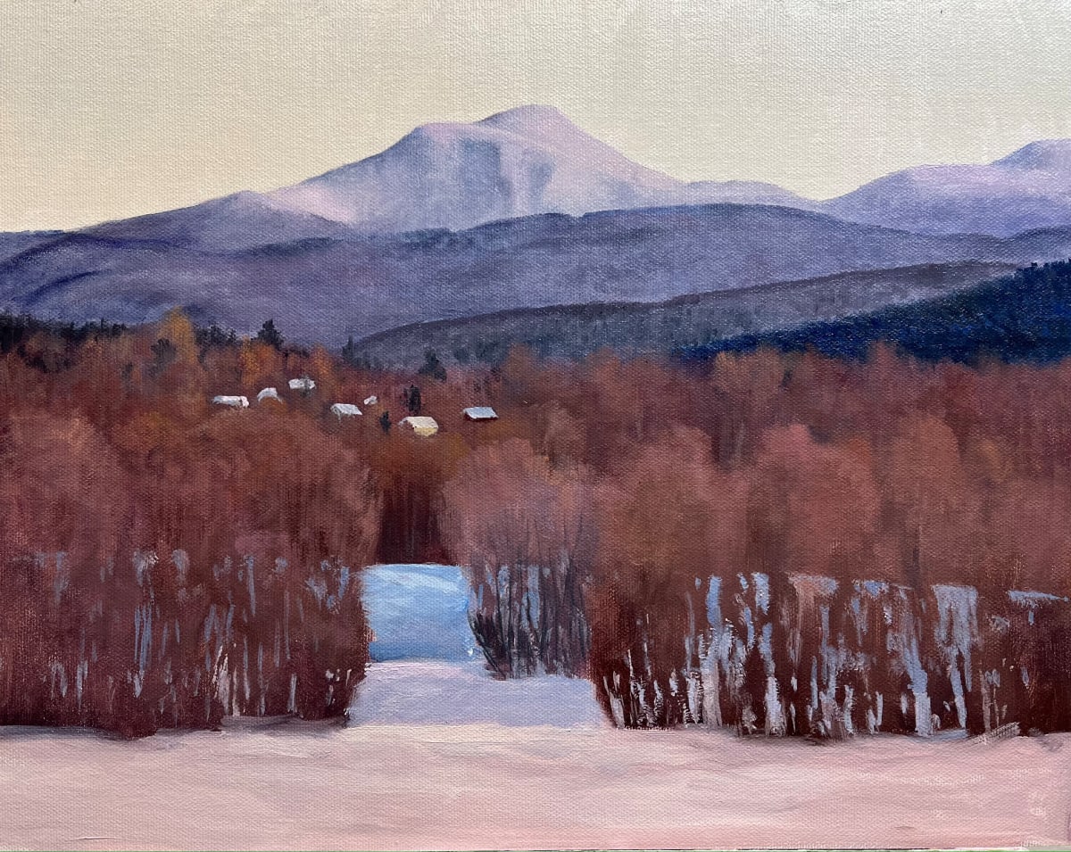 Winter Light on Camels Hump by Thomas Waters, Image 1.