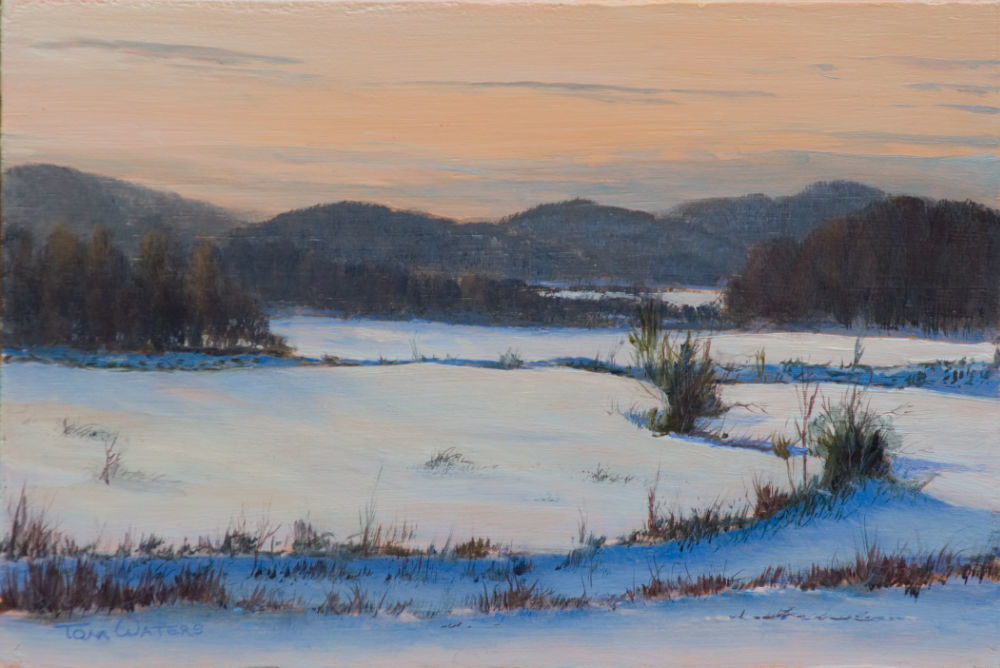 January Along The Lamoille by Thomas Waters 