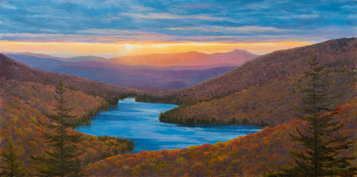 Kettle Pond from Owls Head by Thomas Waters, Image 1.