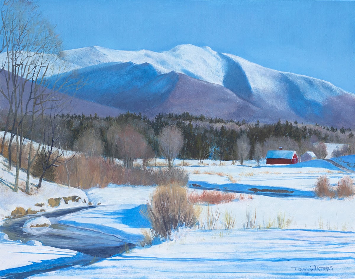 Lower Pleasant Valley Road (Winter) by Thomas Waters, Image 1.