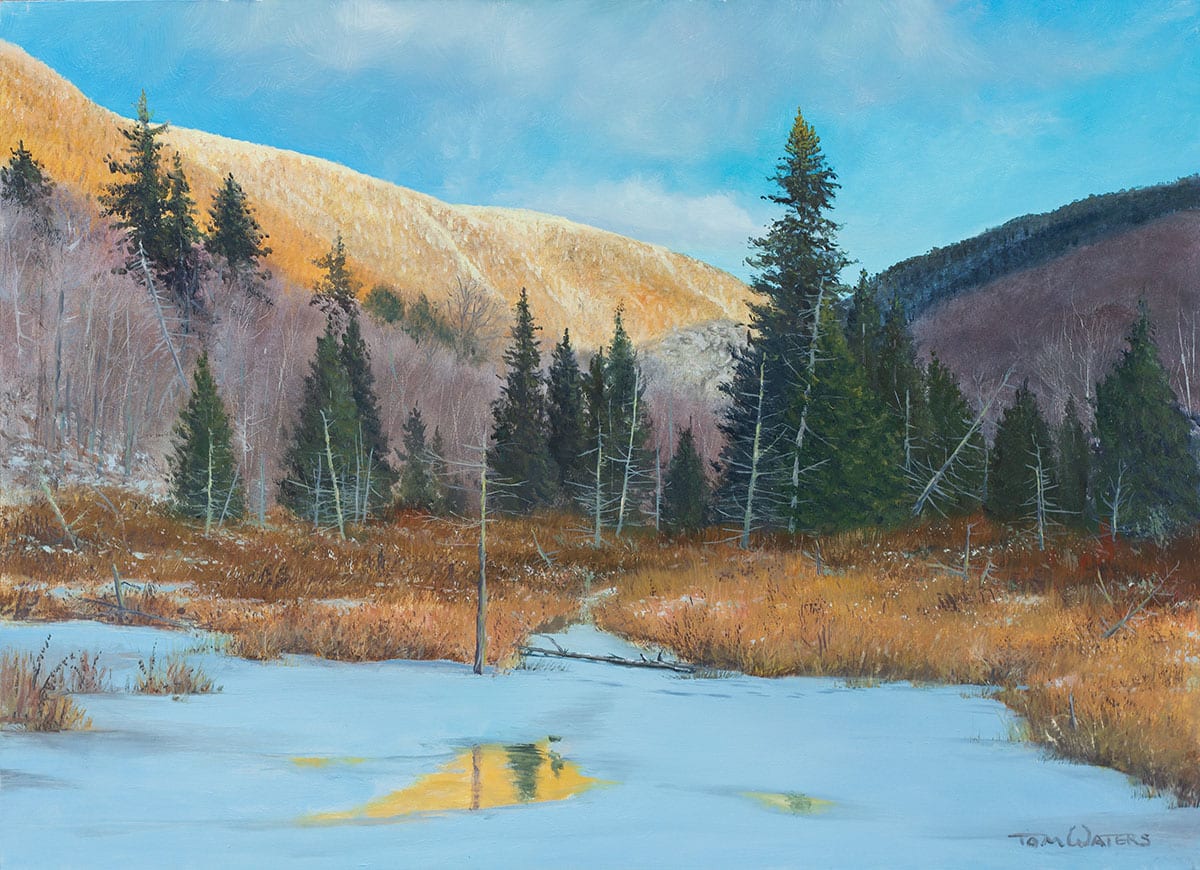 Golden Illumination, Smugglers Notch by Thomas Waters 