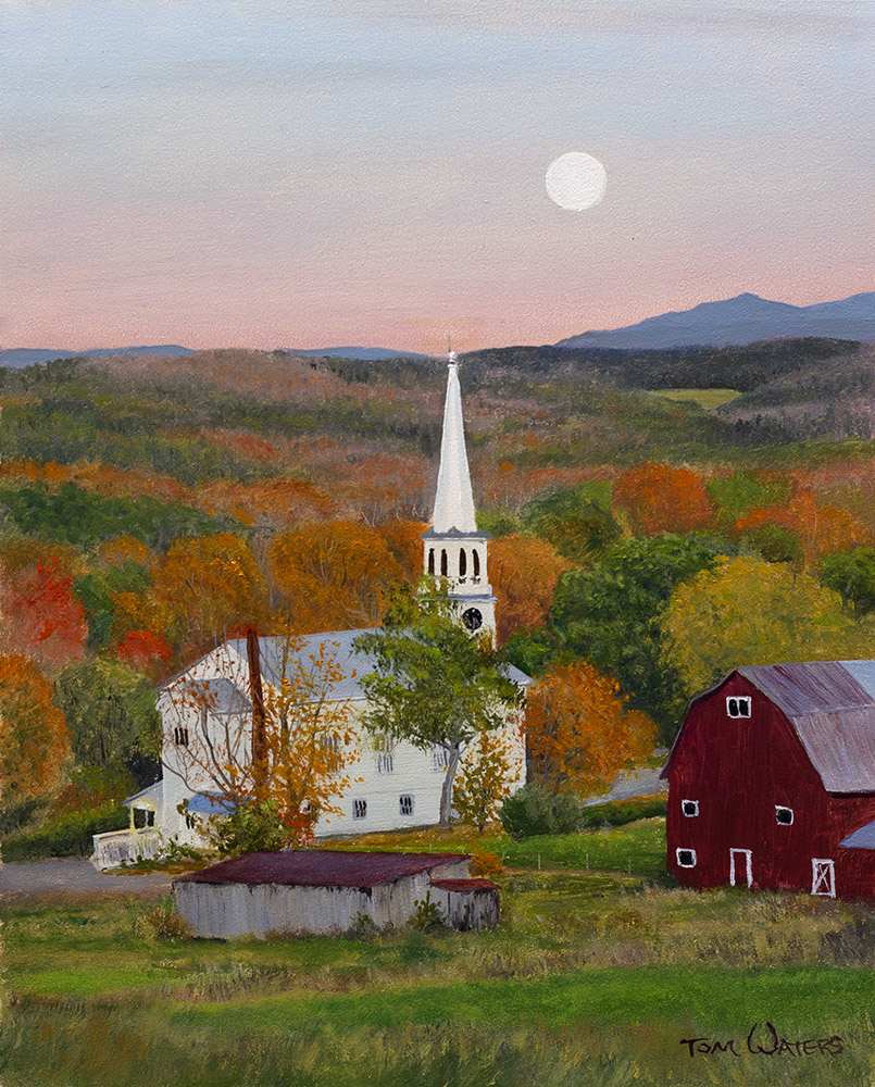Peacham Moonrise by Thomas Waters, Image 1.