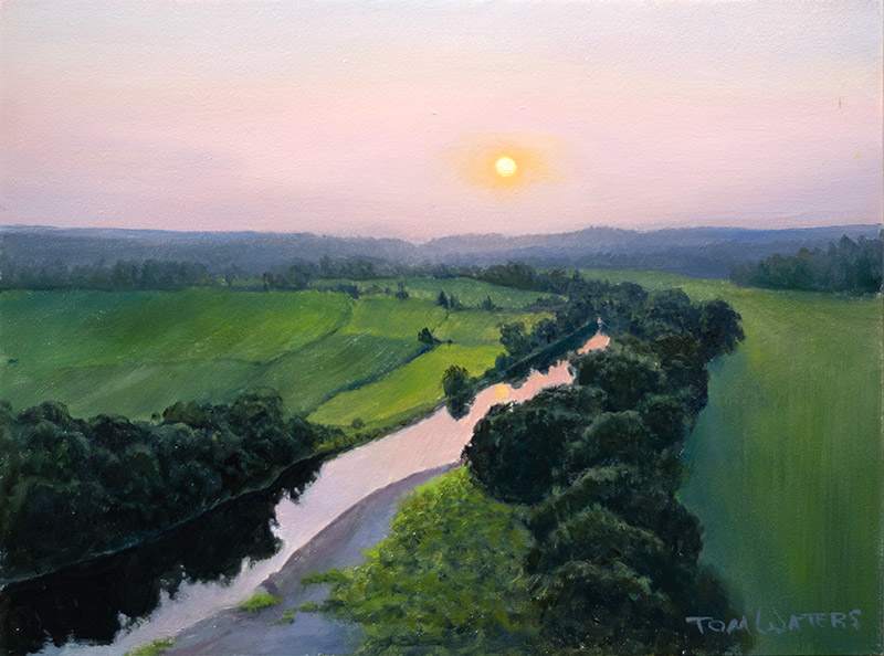 Setting Sun by Thomas Waters, Image 1.