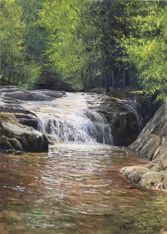Sterling Brook Falls by Thomas Waters, Image 1.