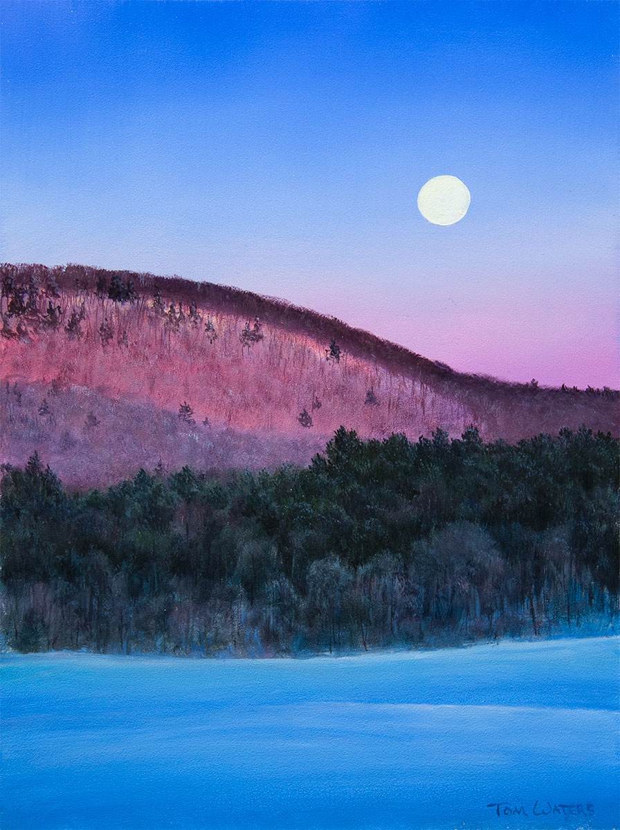 Winter Moonrise by Thomas Waters, Image 1.