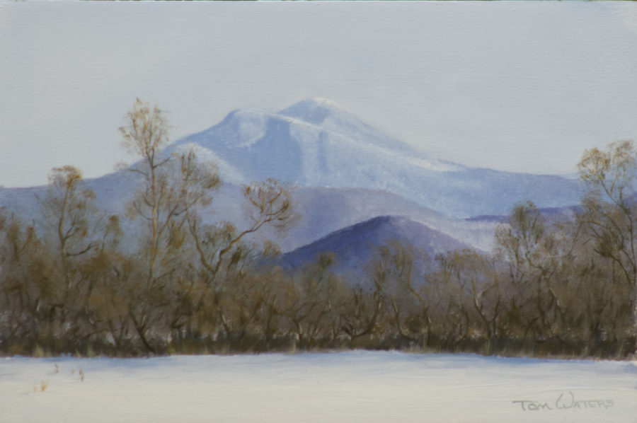Camels Hump Winter by Thomas Waters 