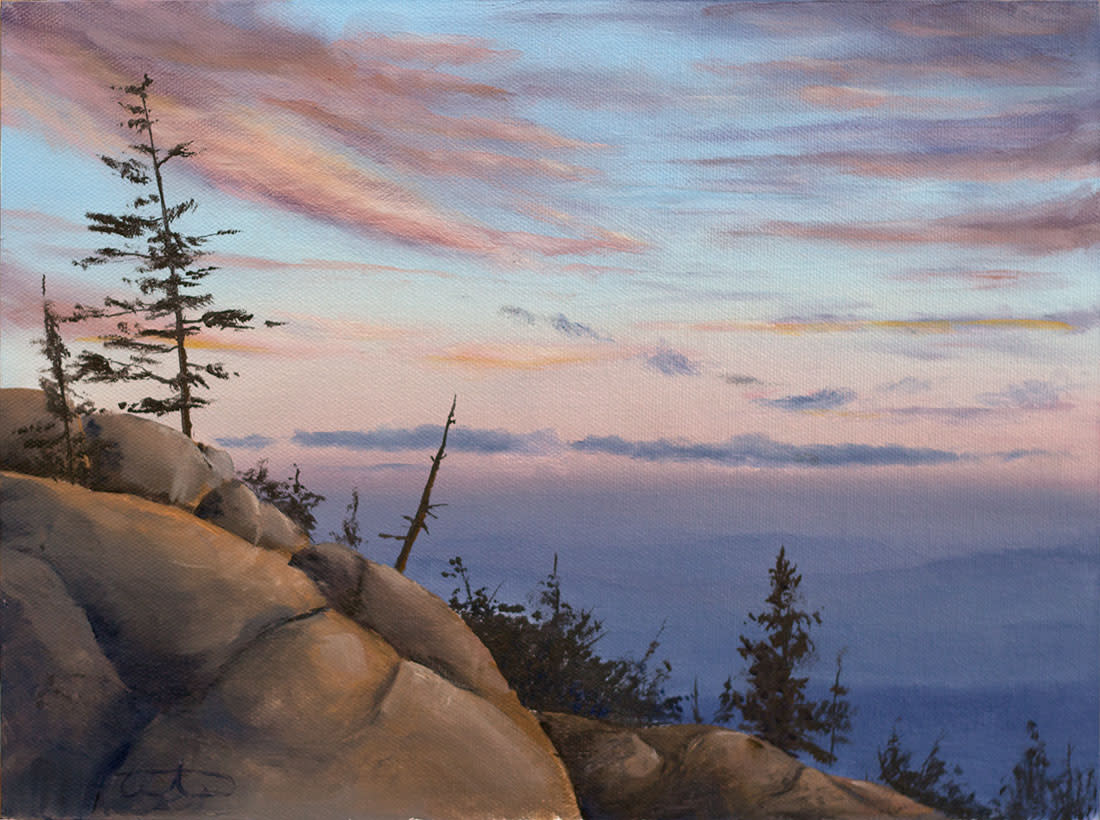 Mountaintop Sunset by Thomas Waters, Image 1.