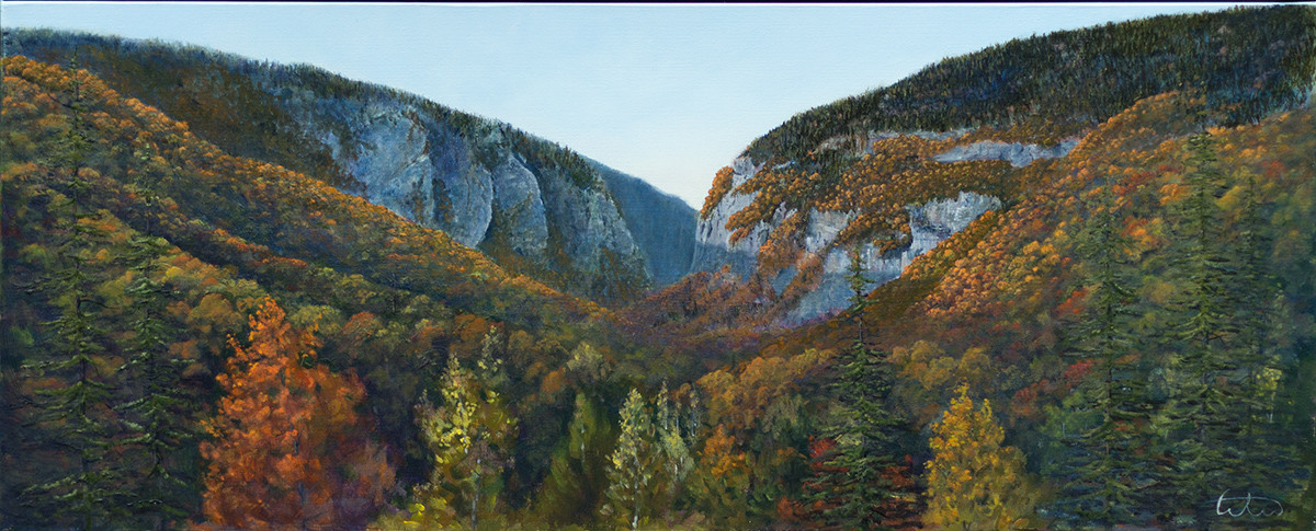 Smuggler's Notch by Thomas Waters 