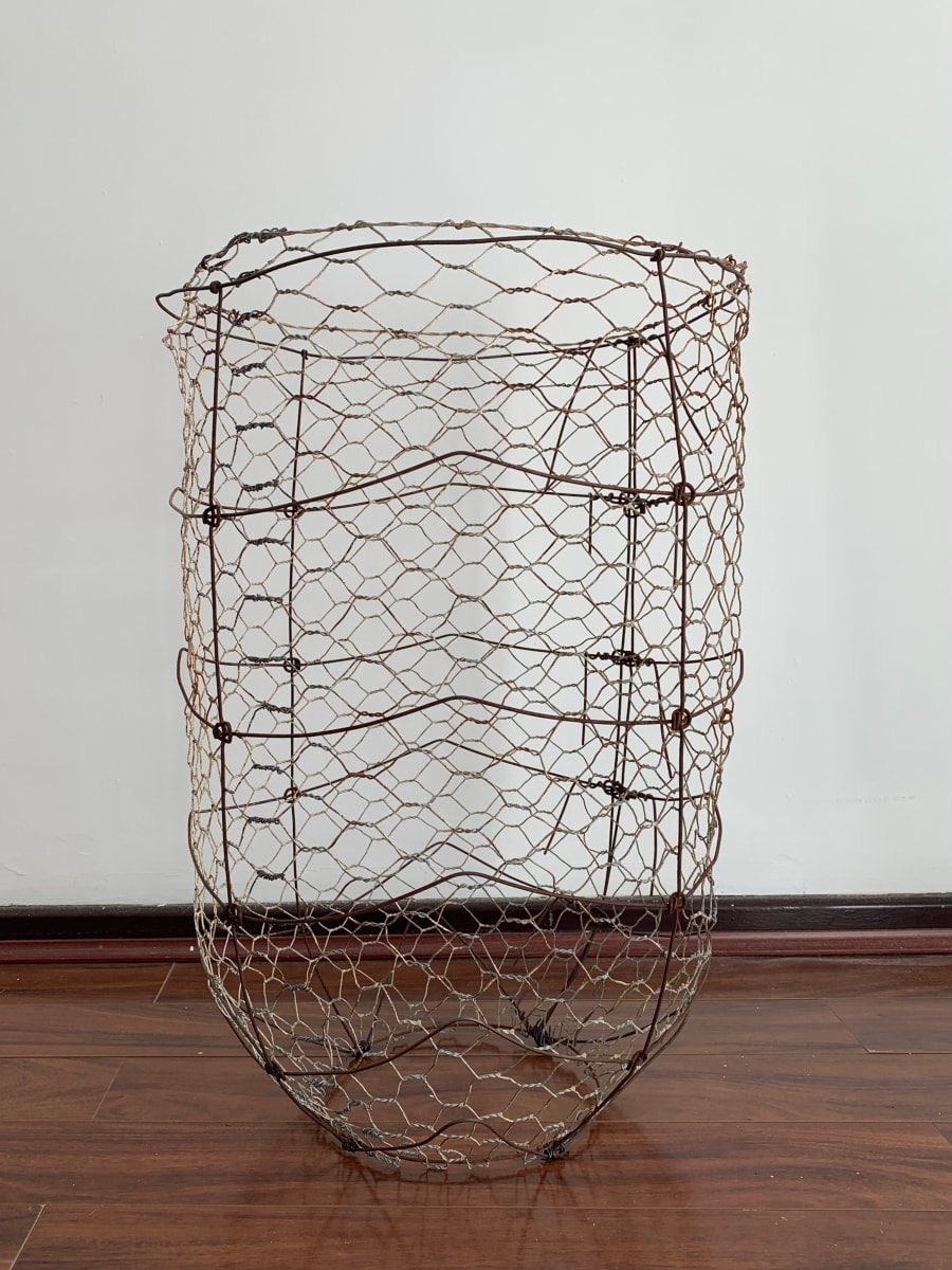 Fence Strainer Basket-3 by Tania Spencer, Image 1.