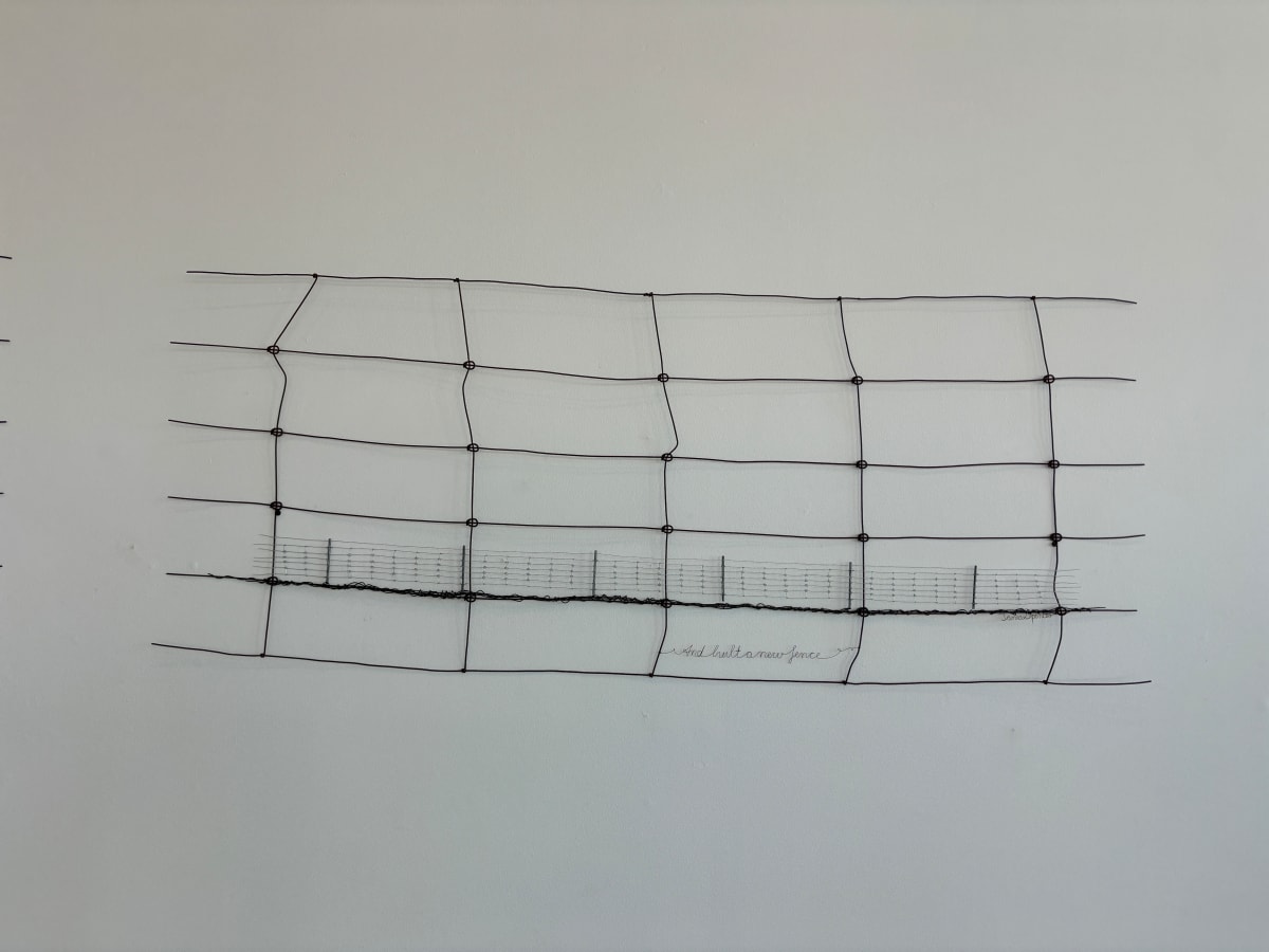 The New Fence by Tania Spencer, Image 1.
