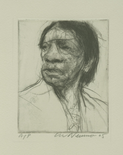 Alzheimer Head Janet 2 by Lee Newman 