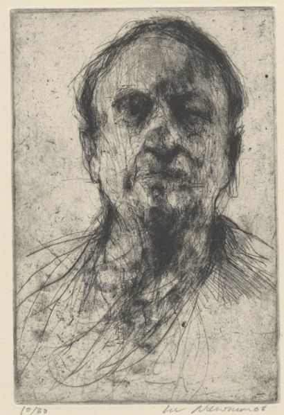 Man's Head 4 by Lee Newman, Image 1.