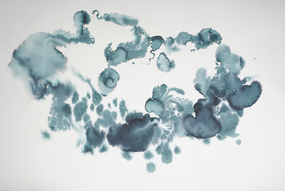 Meditation on Blue IX by Allison Svoboda 