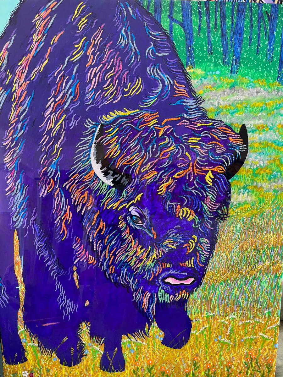 Power Buffalo by Francois Michel Beausoleil 