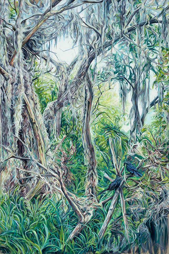 Spanish Moss and Anis by Jessica Monroe Fine Art 