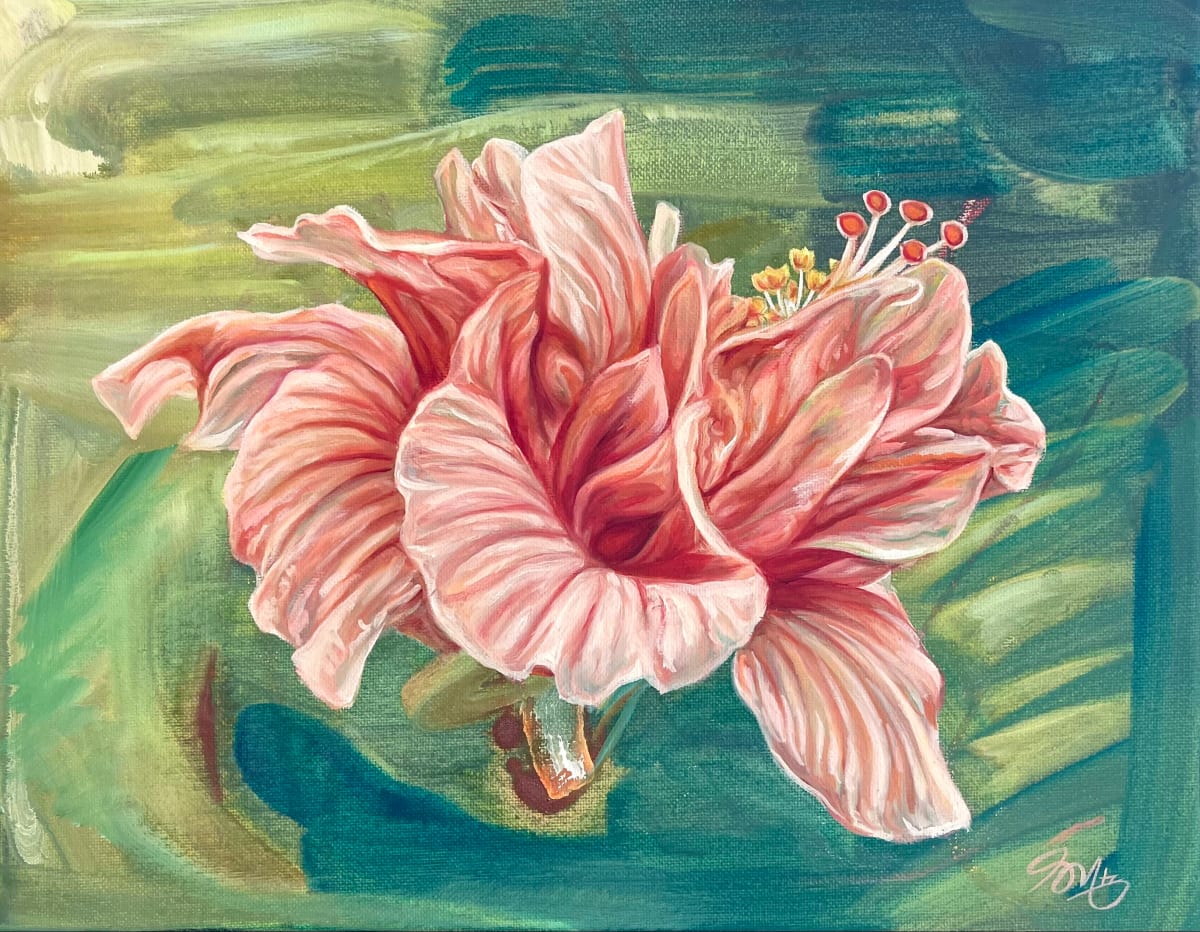 Hibiscus by Jessica Monroe Art 