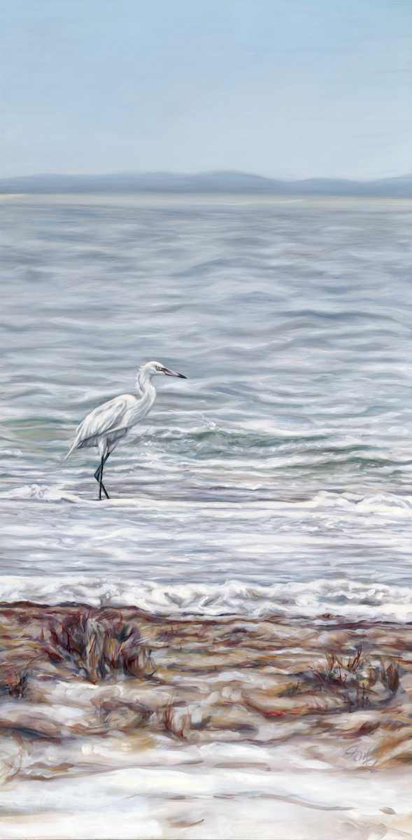 White Morph in Grey by Jessica Monroe Fine Art, Image 1.