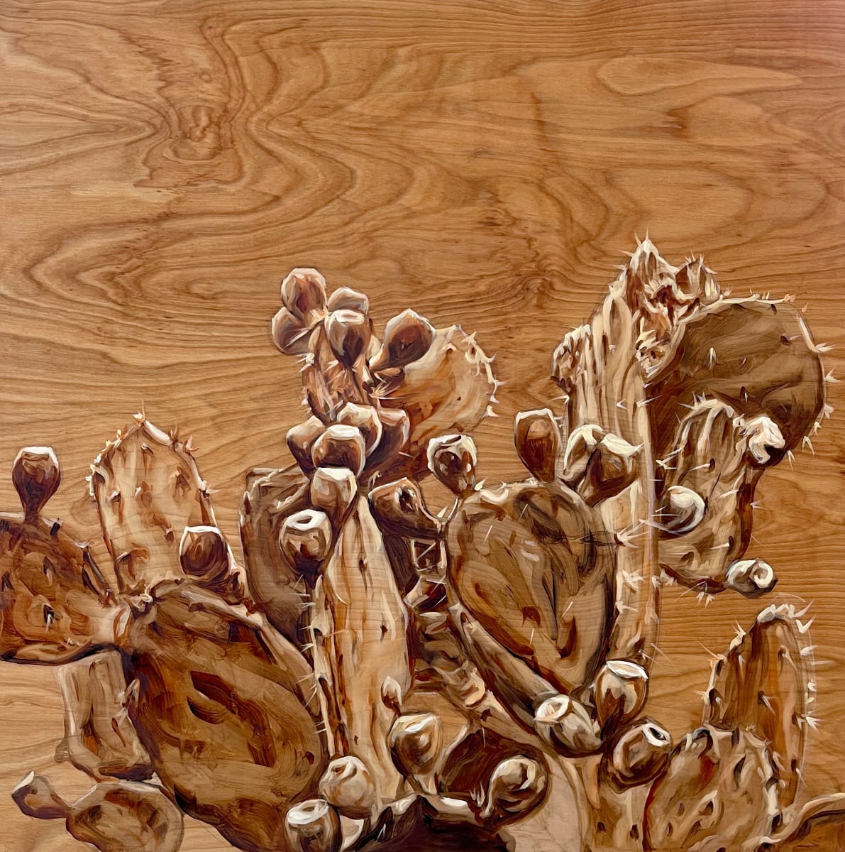 Cactus I by Jessica Monroe Fine Art 