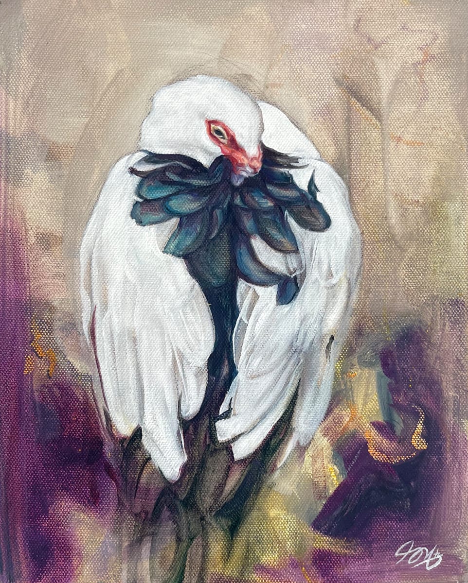 Mystery Duck by Jessica Monroe Art 