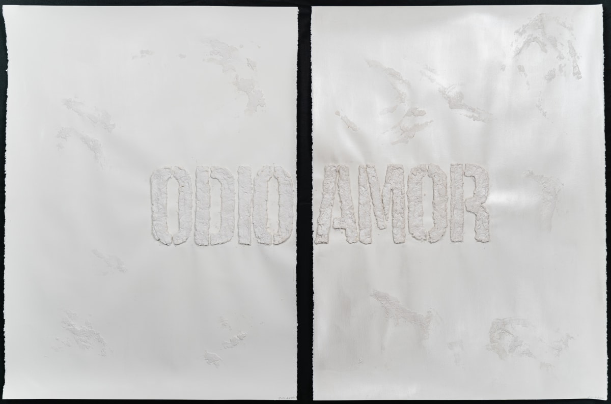 Ambos | The Way You Make Me Feel I (Diptych) by Grace Lieberman 
