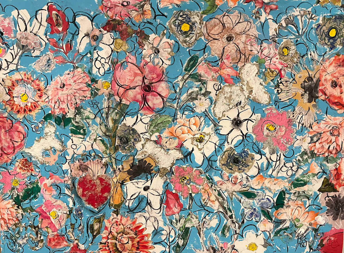 Chaotic Garden | Suitcase of Memories by Grace Lieberman 