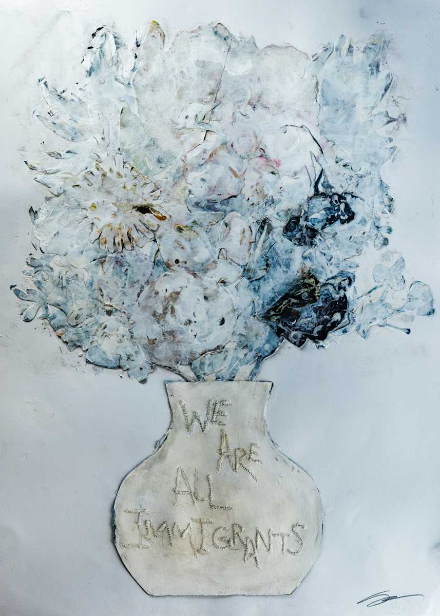 When The Flowers Are Gone I by Grace Lieberman 